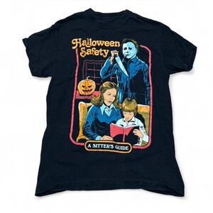 Steven Rhodes Halloween Safety Graphic T-Shirt